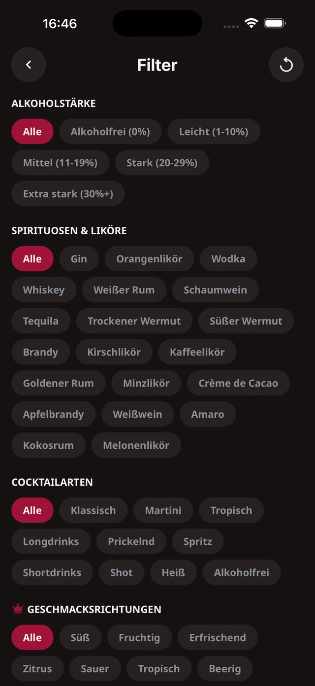 Suche & Filter