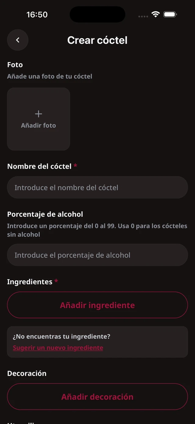 Tus propias recetas