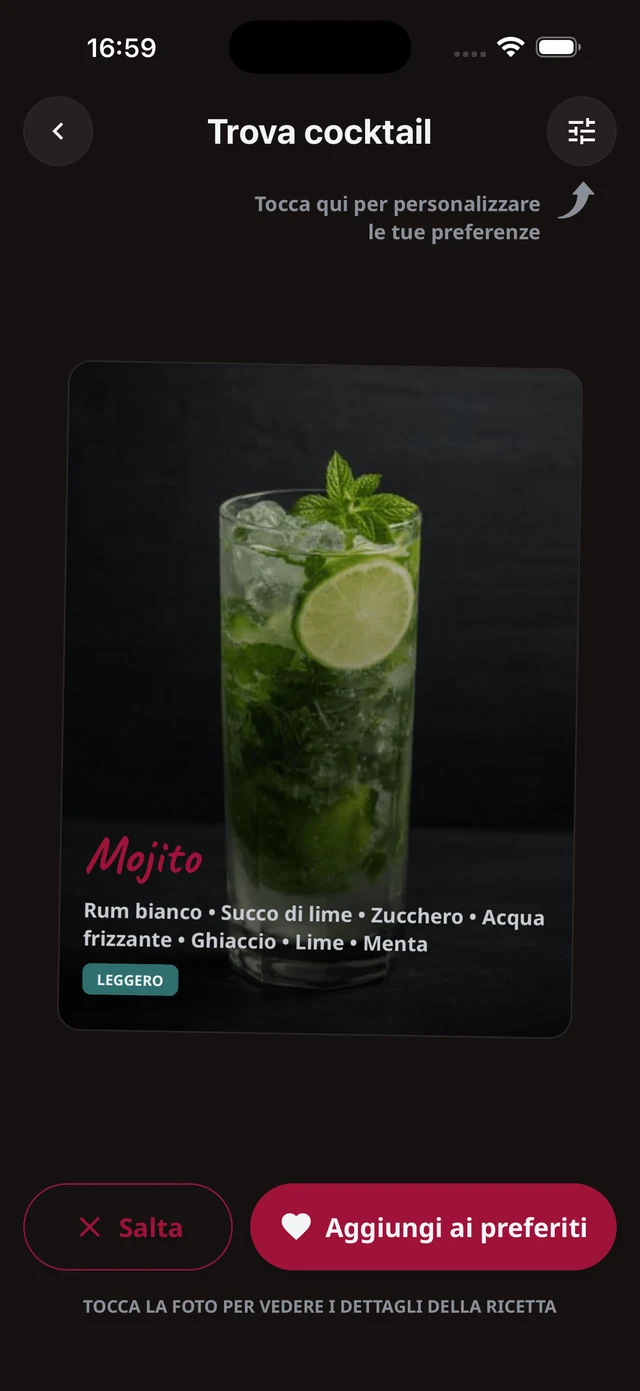 Trova cocktail