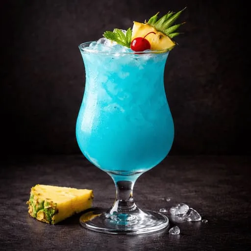 Cocktail Blue Hawaiian