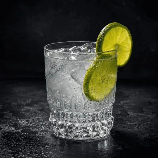 Vodka and Tonic cocktail