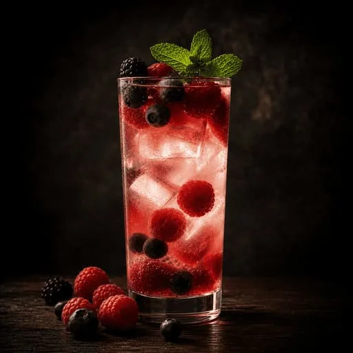 Cocktail Mixed Berry Fizz