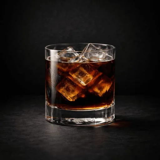 Black Russian cocktail