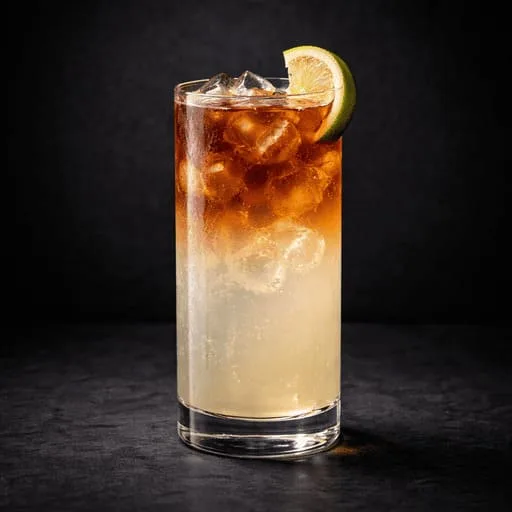 Dark and Stormy cocktail